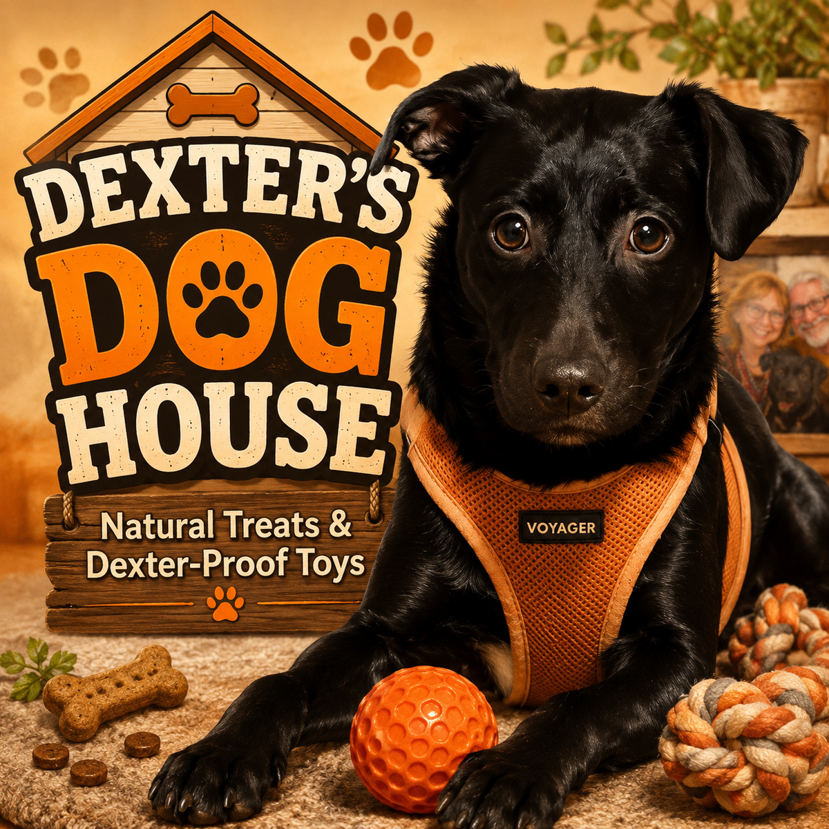 Dog Toys, Treats and Clothing