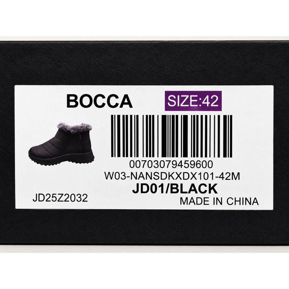 BOCCA Men’s Winter Snow Boots Size 8.5 - 9 / EU 42 – New - Image 3