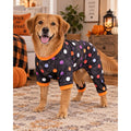 Halloween Polka Dot Dog Costume Onesie, Medium, Fits 16–20" - Image 1