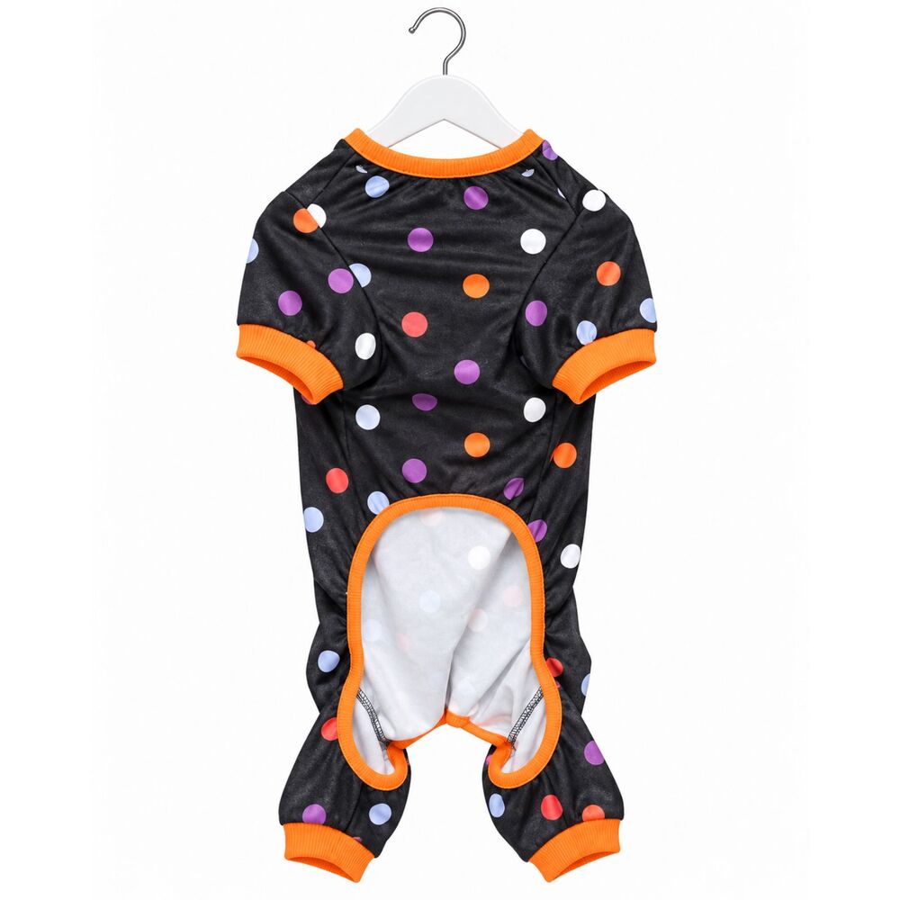 Halloween Polka Dot Dog Costume Onesie, Medium, Fits 16–20" - Image 3