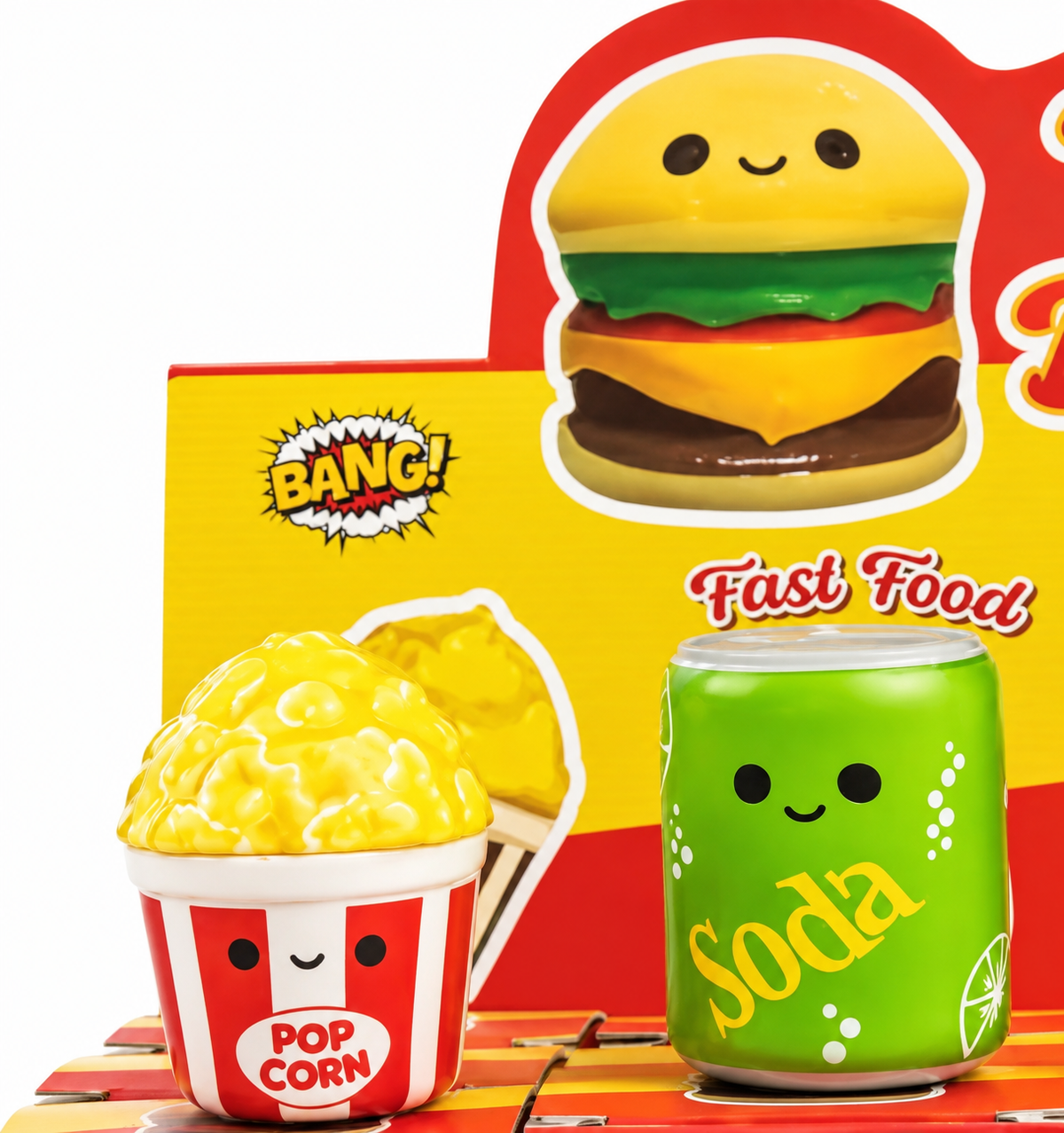 Tasty Burgers Slow Rebound Squishy Toy Set