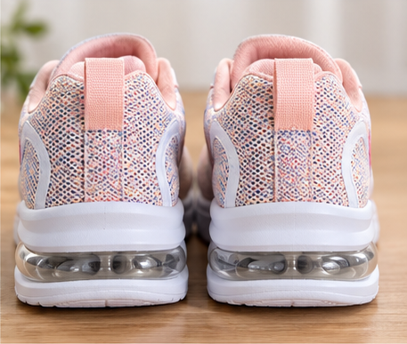 Bocca Sport Women’s Pink Multicolor Air Cushion Sneakers Size 8 – NWT - Image 3